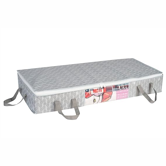 Sac de rangement sous lit pour couettes et vêtements d'hiver sous le sommier