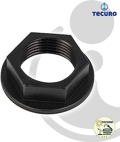 tecuro Lock nut with IG 3/4 inch - PP black