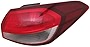 GO-PARTS - for 2017 - 2018 Kia Forte Tail Light Rear Lamp Assembly Replacement - Right (Passenger) Sedan 92402 B0600 KI2805134