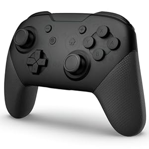 Wireless Pro Controller Compatible with Switch/Switch Lite/Switch OLED, Switch Remote Gamepad with Joystick, Double Vibration, Wake Up and Screenshot Function