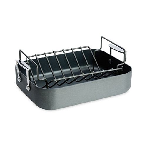 Hard Anodised Roaster with Rack 40 x 30cm, Baccarat ID3 1011152