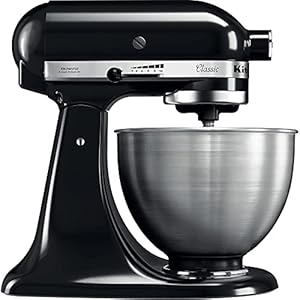 KitchenAid 5K45SSEOB ROBOT DE COCINA DE 4,3 L CLASSIC Negro onix