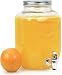 Estilo EST3071 Glass Beverage Drink Dispenser With Leak Free Spigot, 1 Gallon, Clear