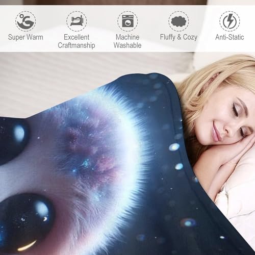 Manta de franela mullida Oktopus para cama individual y sofá 6