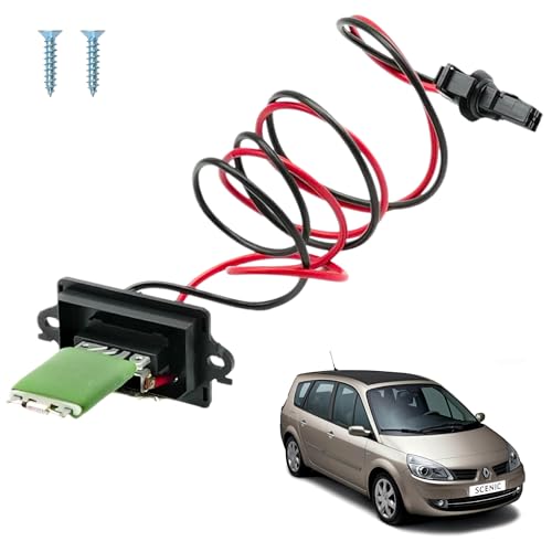 Resistencia aire acondicionado compatible para Scenic 2 y Grand Scenic 2. Resistencia calefacción, climatizador, ventilador. 7701207876