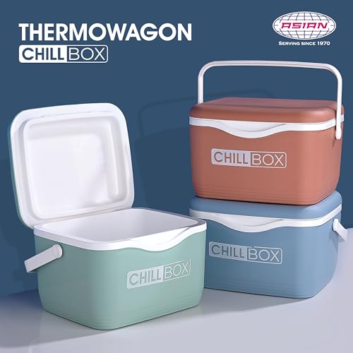 Image of Asian Thermowagon Chill Box 3.2 LTR Insulated Ice Cooler | Compact, Portable & Lightweight Chiller for Travel & Picnics | Durable Food-Grade Box | Perfect Christmas & Seasonal Gifting Idea