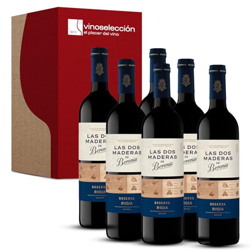 Las Dos Maderas de Beronia Reserva 2018, 6 botellas x 75 cl