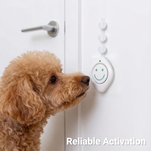 Sonnette pour chien pour éviter les griffures et dégradations sur les portes