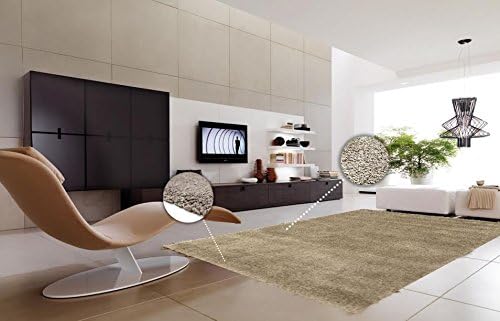Msrugs Super Soft Quality Faux Fur Rug - Fuzzy Rug - Shag Area Rug - Shag Carpet Made from Turkey Perfect Shagy Rugs for Livingroom, Bedrooms, Kids Room, Nursery Room. (8x10, Light Brown)