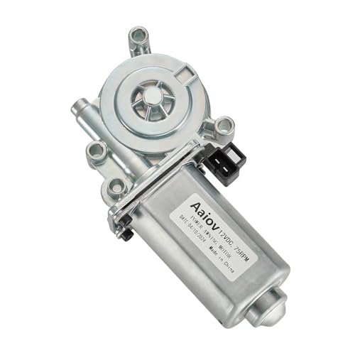 Aaiov RV Electric Awning Replacement Motor 12V Compatible with Carefree Eclipse Power Awnings R001326 R001104 BLK WHT