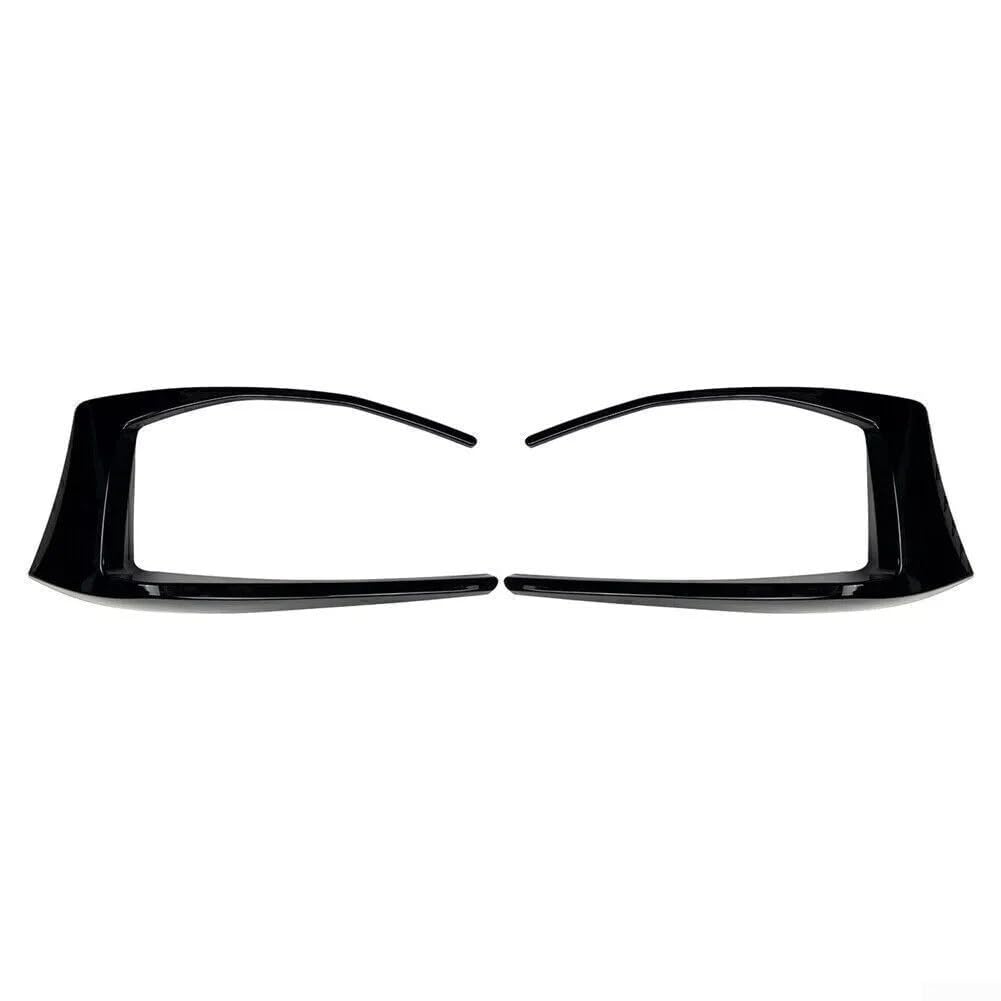 Black Rear Light Splitter Canard, compatibile con Golf 7 MK7 2012 2015, affidabile paraurti posteriore spoiler copertura Trim per auto