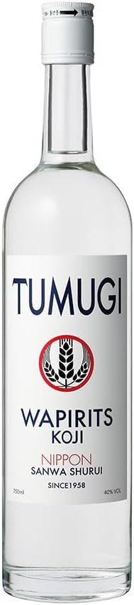 WAPIRITS TUMUGI(つむぎ) 40度 750ml x 6本[ケース販売][三和酒類 スピリッツ いいちこ 日本 大分県]