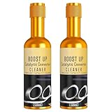 Nettoyant pour convertisseur catalytique, élimine les dépôts de carbone, réduit les émissions et les odeurs, nettoyant pour système de carburant et d'échappement pour véhicules essence et diesel