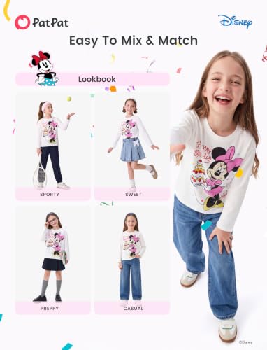 Image of Disney Kids Birthday Shirts 2-9Y, Cute Graphic Tees, Birthday Party Outfit