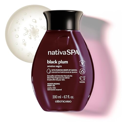 ACEITE CORPORAL DE CIRUELA NEGRA - NATIVA SPA - O BOTICARIO - BOUTIQUEB