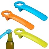 🍺Lieferumfang: Sie erhalten drei deckelöffner-Dosenöffner – einen blauen, einen orangefarbenen und einen grünen – für Ihren täglichen Bedarf. Dieser Getränkedosenöffner ist sowohl für Rechts- als auch für Linkshänder geeignet.