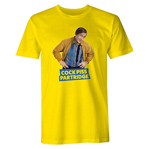 T-shirt homme jaune XL à slogan fini les vêtements ternes