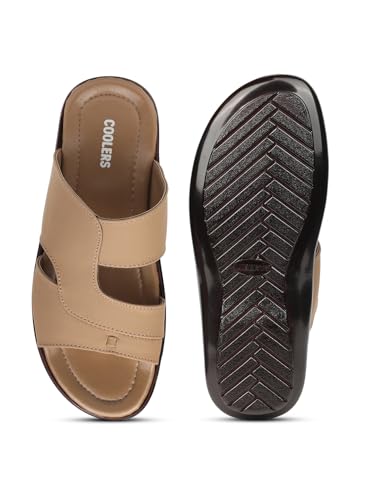 Image of Liberty Coolers COOL99 703 Casual Flat Sandal For Men With PU Sole | Stylish and Comfortable | Durable Summer Footwear for Outdoor Indoor | Lightweight Cushioned Footbed