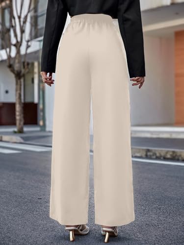 Image of Aahwan Women's & Girls' High Waist Wide Leg Pants