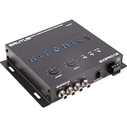 Hifonics Bg-2200.1D Brutus Gamma 2200 Watt Mono Car Audio Amplifier Class D Amp & Zeus Digital Bass Enhancement #TOP6