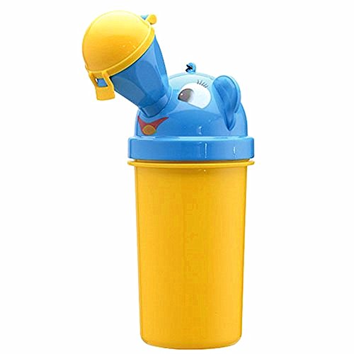 CrazySell novedad portátil bebé niño orinal orinal bebé orinal coche de entrenamiento de camping viaje Inodoro para niños chico
