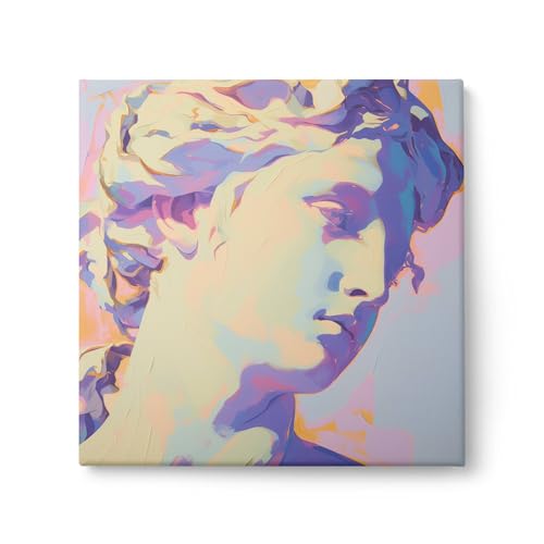 ConKrea - Cuadro en lienzo - Classic Pop - Anthea Ecos de luz - Sin marco - 140 x 140 cm