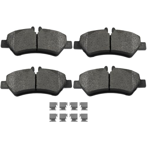 Image of SCITOO D1317-8431 Disc Brake Pads Sets Rear Metal Brake Pads w /Hardware