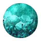 Tapis à poils longs durables : ce tapis est en polyester de haute qualité, avec ce tapis en fausse fourrure confortable et confortable, crée un espace accueillant et une sensation de repos dans la chambre à coucher, favorisant une ambiance chaleureuse, luxueuse et confortable. Fibre superfine, tissu extrêmement doux, sans perte de poils et sans odeur, le tapis donne des couleurs vives et une texture douce à votre pièce.