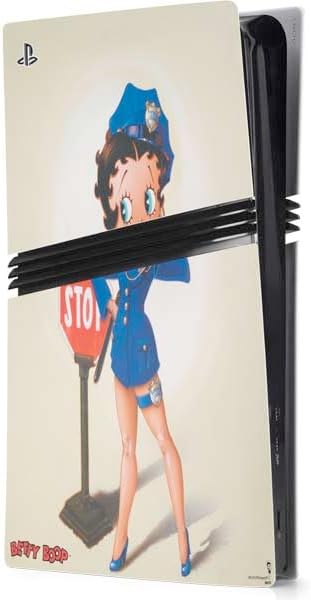 Skinit Decal Gaming Skin Compatible with PS5 Pro Console - Officially Licensed Betty Boop Bathing Design