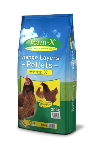 Copdock Mill  Copdock Mill Range Layers Pellets Plus Verm X, 20 Kg - Pack of 1