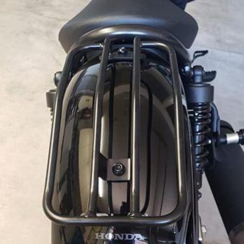 Luggege Support Racks For Honda Accessories 2017-2022 Cmx 300/500 Rebel Rear Solo Seat Luggage Support Shelf, Motorcycle Luggage Rack Backrest, Steel Standard Rear Fender Rack #TOP3