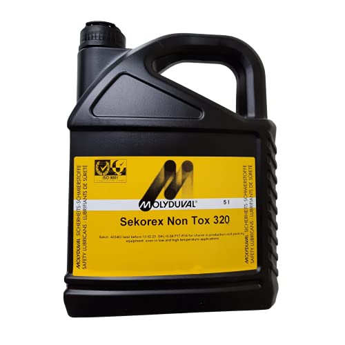 Huile lubrifiante synthétique Sekorex Non Tox 320 anti-usure pour chaînes agroalimentaires