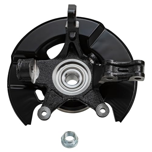 Image of Detroit Axle - Front Left Steering Knuckle and Wheel Hub Bearing CV Axle