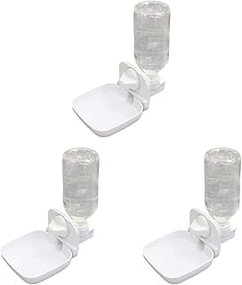 ULTECHNOVO Water Bottles Automatic Rabbit Feeder 3 pcs 450ml Automatic Drinking Bowls Pet Water Dispenser for Rabbit Chinchilla Chinchilla Water Bottle Pet Water Fountain