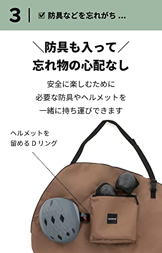 【norokka (ノロッカ)】 キッズバイク 背負える 2WAY バッグ