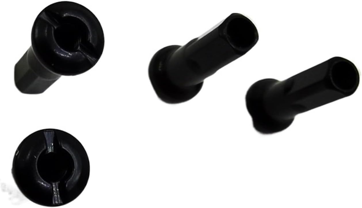 10 Gauge Diameter 3.1 Mm - 3.2 Mm Range Suitable Spokes Nipples 304 Stainless Steel Sliver Color 19mm Long Spoke Caps (Size : Sliver 24 pcs)