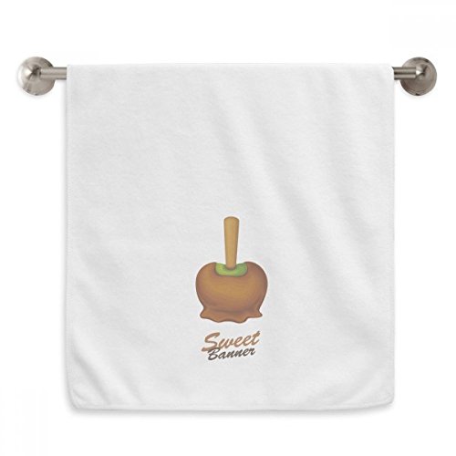 Serviettes moelleuses chocolat marron vert DIYthinker 33x74 cm - 2