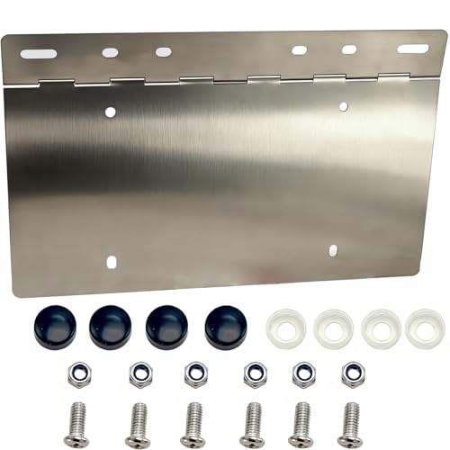 TDPRMOTO Chrome Angled License Plate Holder
