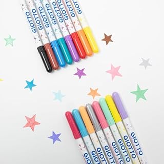 GIOTTO TURBO GLITTER Ast. 8 pennarelli glitterati