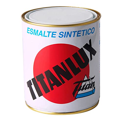 Titanlux - Esmalte sintético, Blanco mate, 750ML (ref. 001057734)