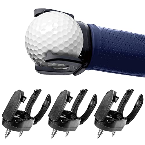 Prasacco 3 Pcs Golf Ball Picker Upper Golf Ball Retriever Foldable Golf Ball Claw Grabber Pickup Tool Golf Accessories #TOP6