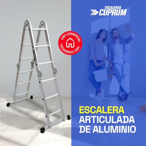 Escalera Cuprum multiposiciones 2 escalera cuprum multiposiciones marca Escaleras Cuprum (2)