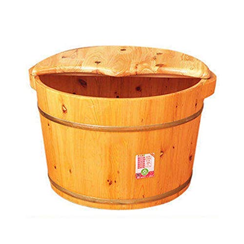 Spa de pies de madera sólida para adultos