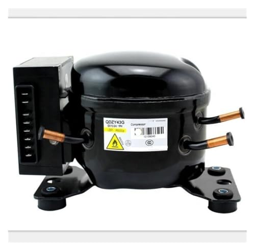 NIUFENGGEO Compresor de refrigeración R600A, Fuente de energía eléctrica de 12V CC for congeladores, Coches, hogares, hoteles al Aire Libre, compresor de Nevera