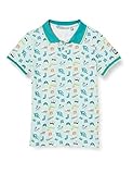  Mexx Jungen 951340 Poloshirt, Mehrfarbig (Allover Print 318803), 164 (Herstellergröße: 158-164)