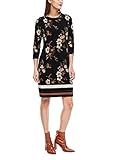 Flower-Print s.Oliver BLACK LABEL Damen 150.11.899.20.200.2051914 Lässiges Kleid, Black AOP, 48