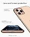 DTTO Compatible with iPhone 11 Pro Max Case, Slim Fit Clear Soft TPU Cover Case with Metal Luster Edge for 2019 iPhone 6.5 Inch, Gold