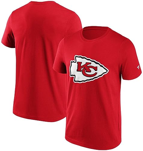 Fanatics - NFL Kansas City Chiefs Primary Logo Graphic T-Shirt Farbe Rot, Größe XXL