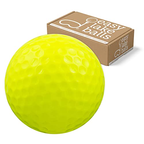 Balles de golf jaunes AAAA/AAA lot de 100 balles d'entraînement et parcours de golf
