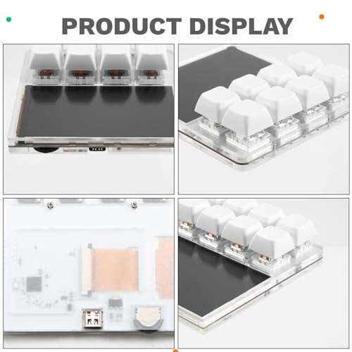 Clavier Macro LCD 3,5 Pouces Programmable 8 Touches RGB USB